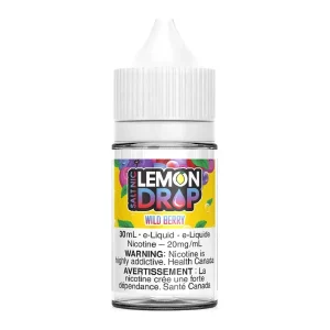 Lemon Drop Salt E-Liquid - Wild Berry 30ml