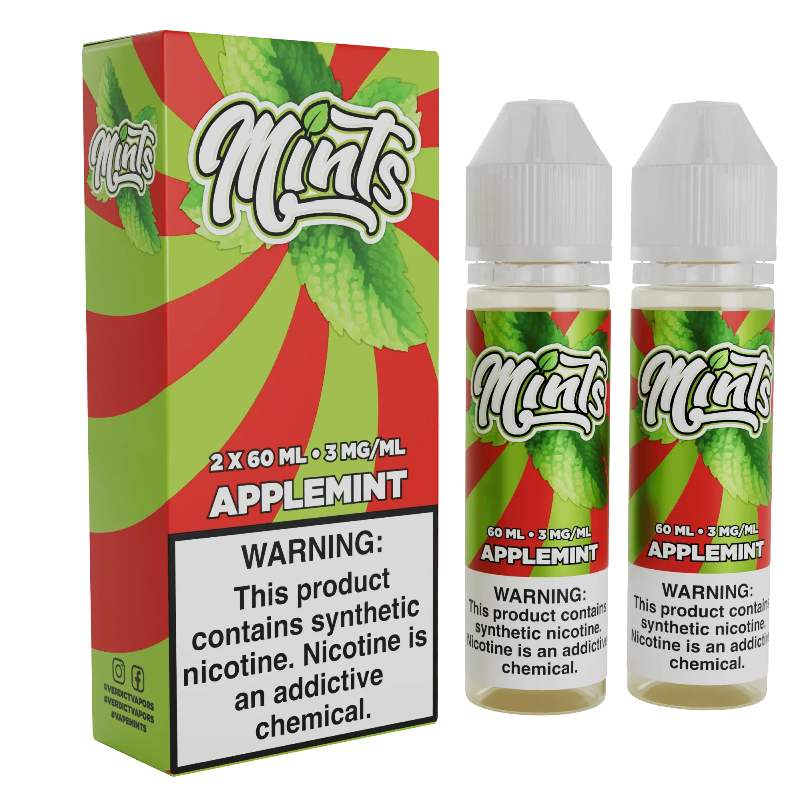 Applemint - Mints Vape Co. - 120mL