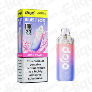Vaporesso Dojo Blast 10k Juicy Peach Prefilled Pod Kit