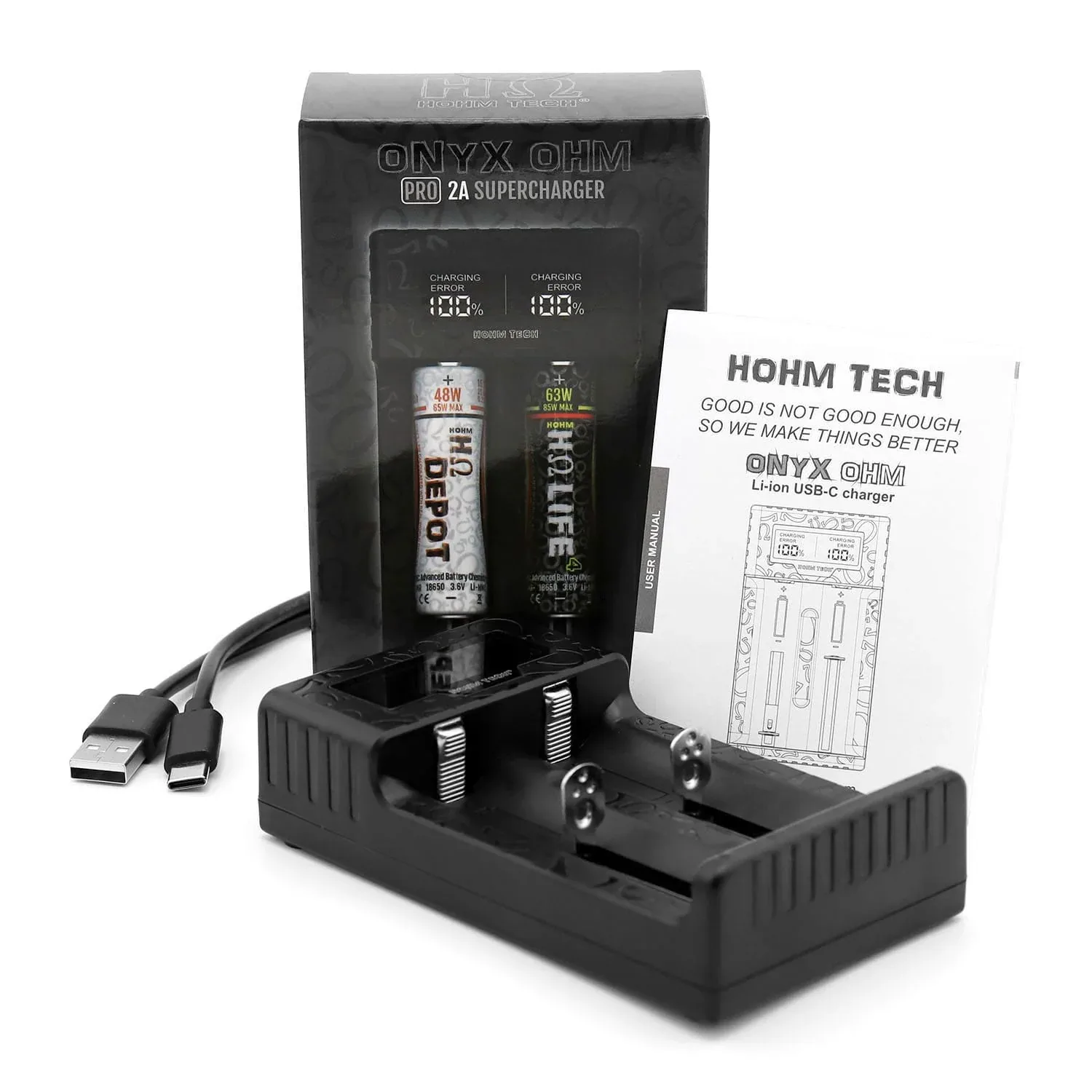 Hohm Tech Onyx OHM 2A Matrix Display Charger - Image 2