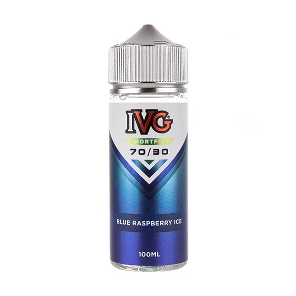 Blue Raspberry Ice 100ml Shortfill by IVG