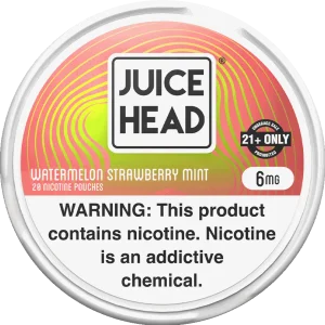 Watermelon Strawberry Mint - Juice Head Nicotine Pouches - 20ct