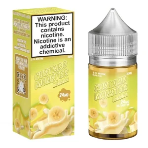 Banana by Custard Monster Salts 30ml