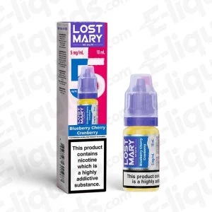 Lost Mary Nic Salt Blueberry Cherry Cranberry Vape Juice