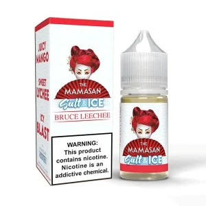 Bruce Leechee Ice (Mango Lychee Ice) by The Mamasan Salts 30ML