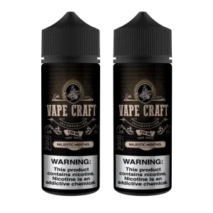 Vape Craft Majestic Menthol 2 Bottle Bundle - Breazy