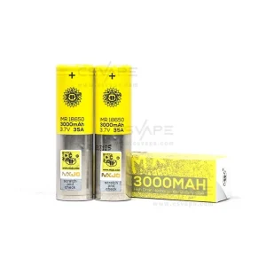 MXJO 18650 3000mAh 2-Pack