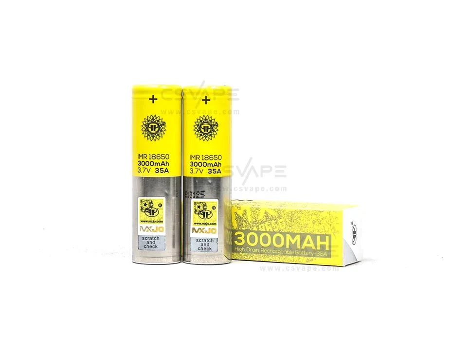 MXJO 18650 3000mAh 2-Pack