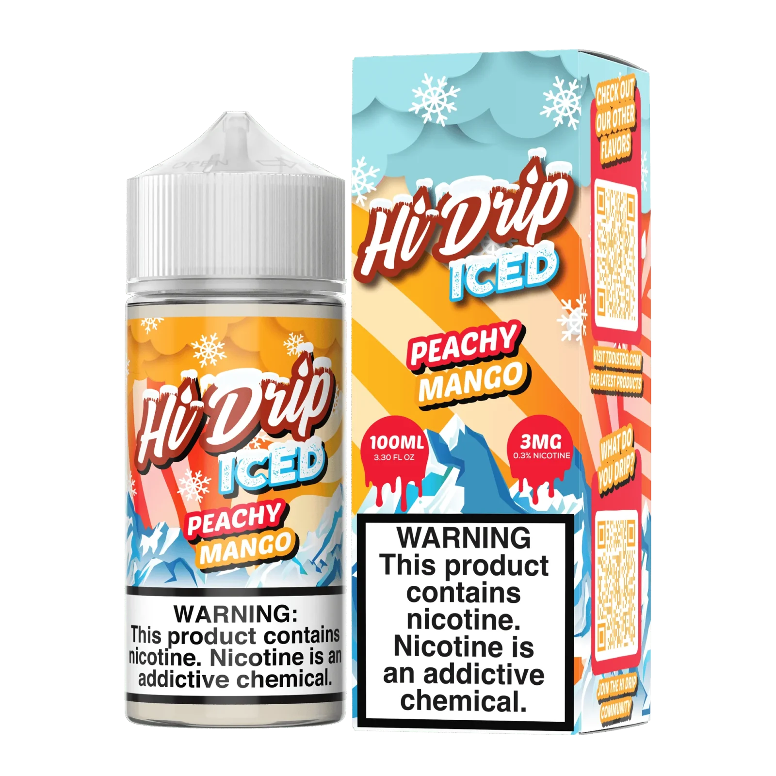 Peachy Mango ICED - Hi Drip - 100mL