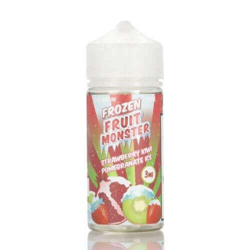 Frozen Fruit Fruit Monster E-Liquid - Strawberry Kiwi Pomegranate Ice 100mL - Breazy