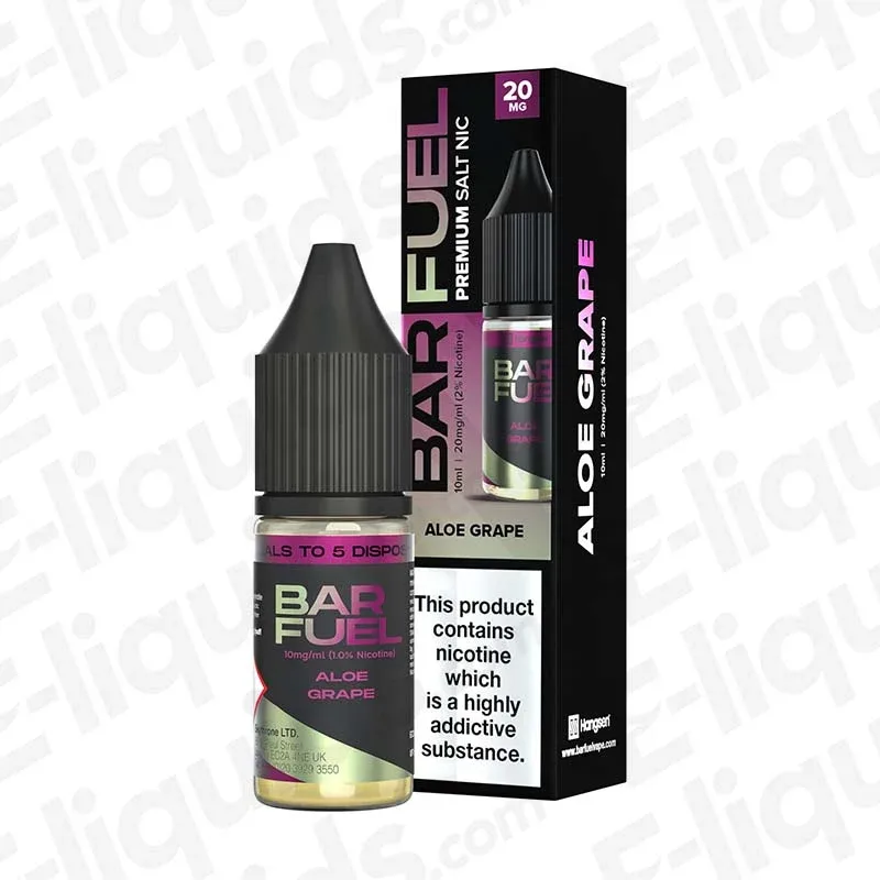 Bar Fuel Aloe Grape Nic Salt