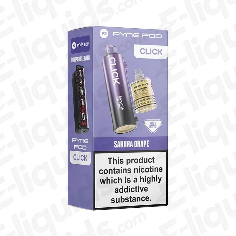 Pyne Pod Click 50K Sakura Grape Prefilled Pod