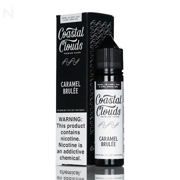 Coastal Clouds E-Liquid - Caramel Brulee - 60ml