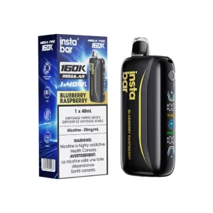 Insta Bar Mega Pro 160K - Blueberry Raspberry Disposable Vape