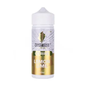 Citrine Lemon Lime 100ml (50/50) Shortfill E-Liquid by Crystalized