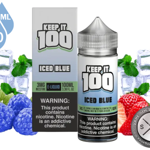 Iced Blue by Keep It 100 Vape Juice 100ml
