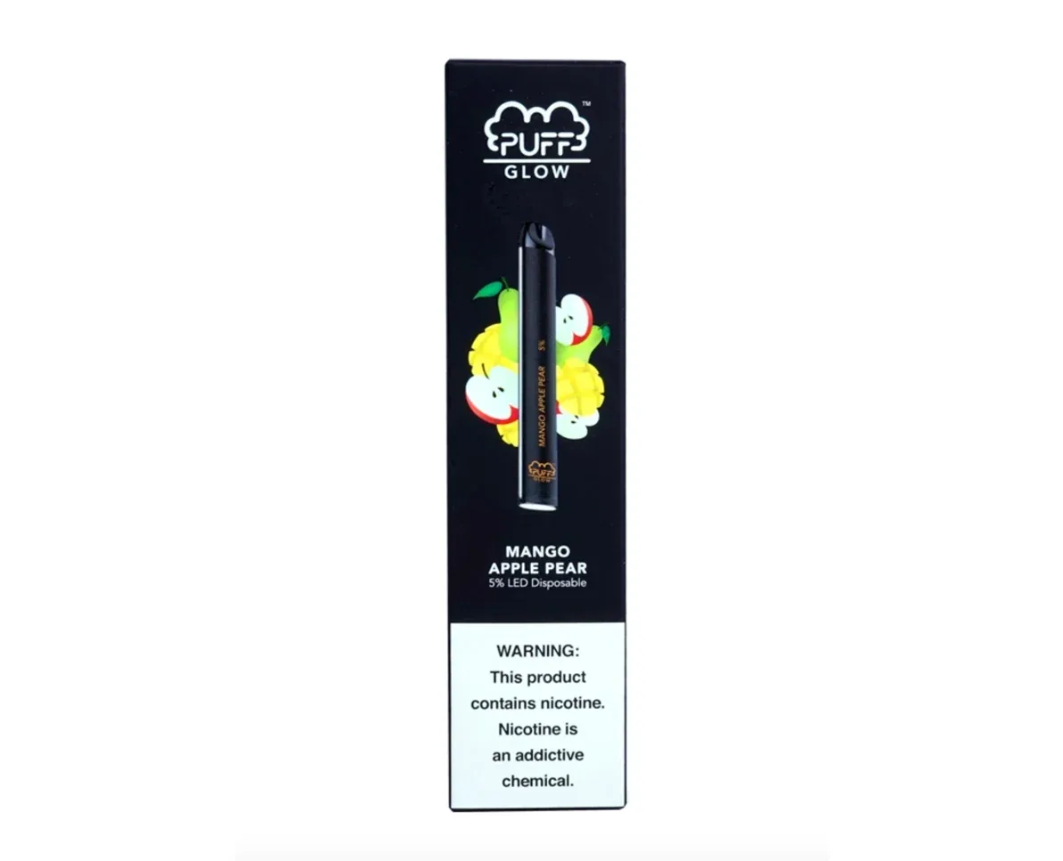 PUFF BAR GLOW MANGO APPLE PEAR DISPOSABLE POD SYSTEM