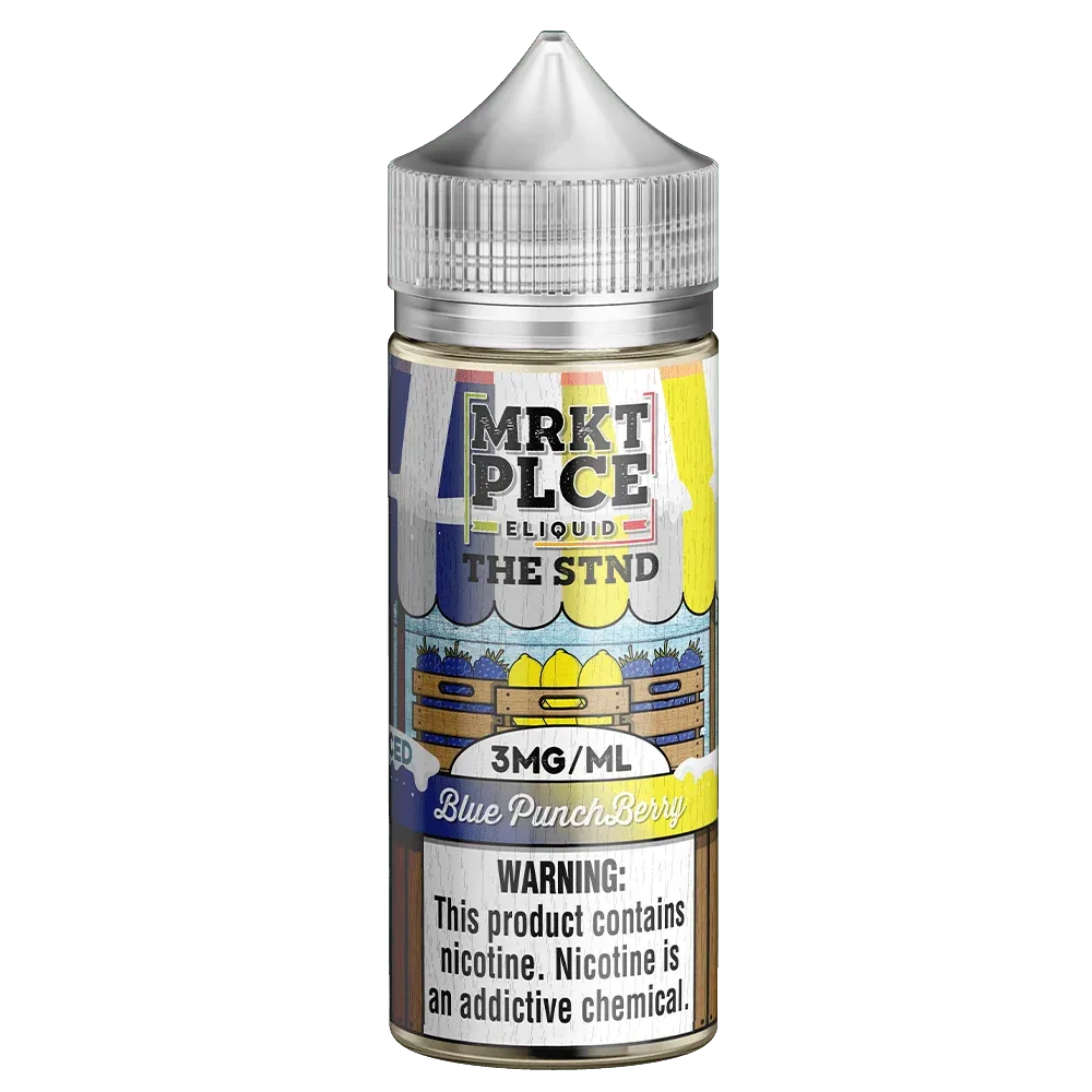 ICED Blue Punchberry - MRKT PLCE - 100mL