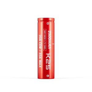Vapcell K25 18650 2500mAh Battery