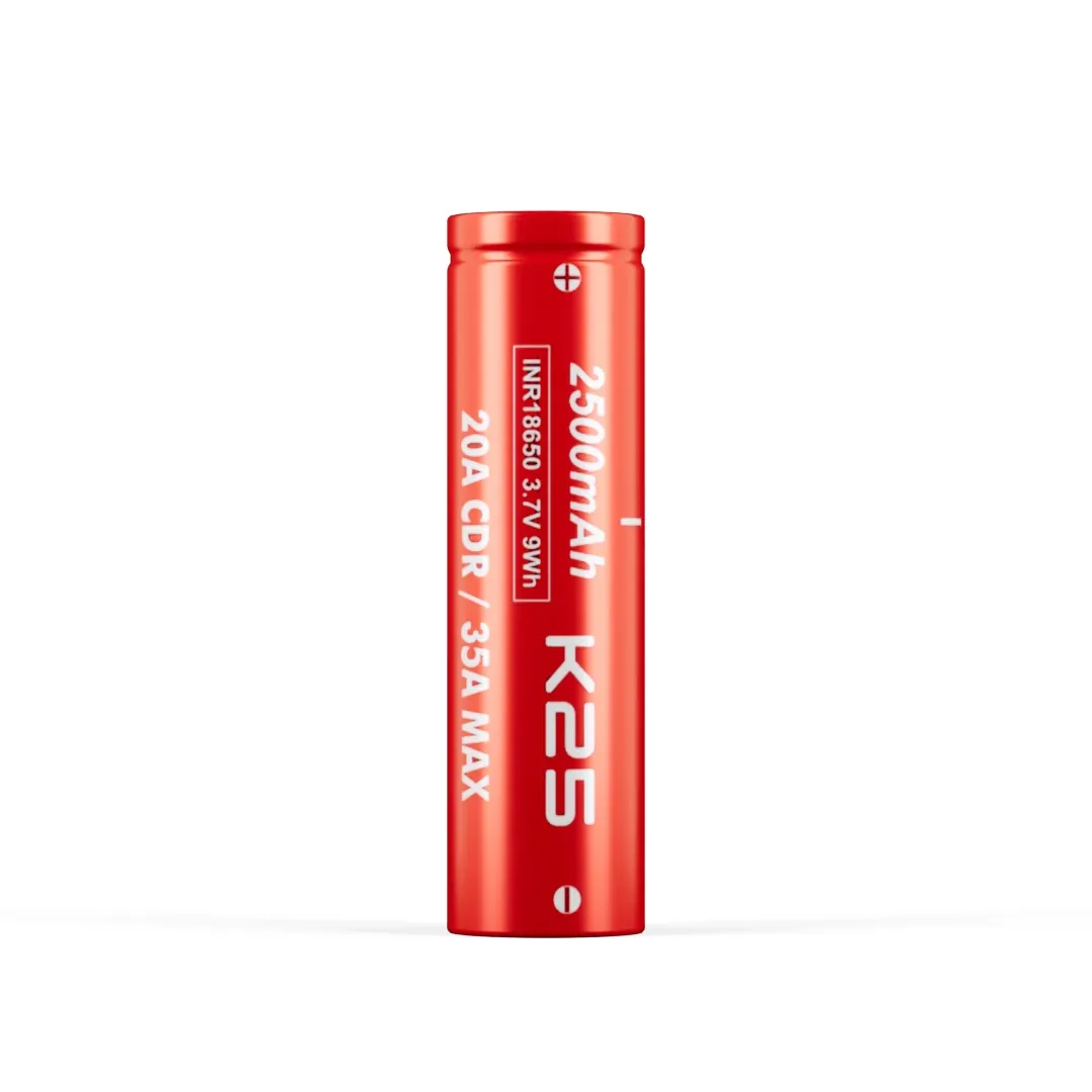 Vapcell K25 18650 2500mAh Battery