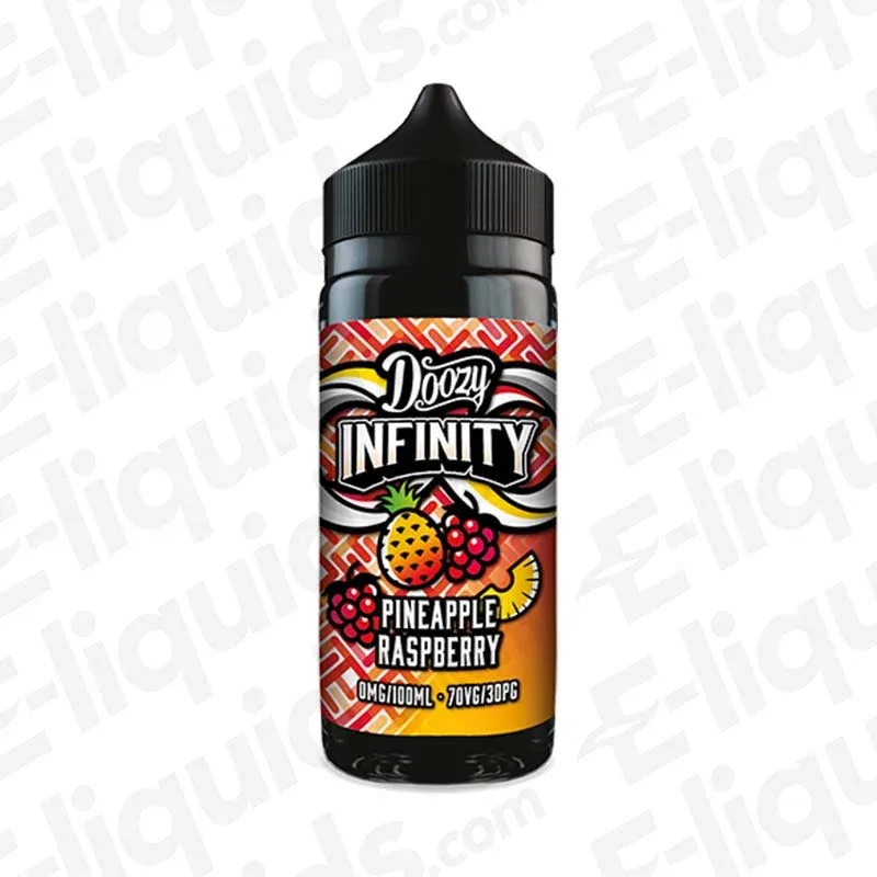 Doozy Infinity Pineapple Raspberry 70/30 100ml Shortfill