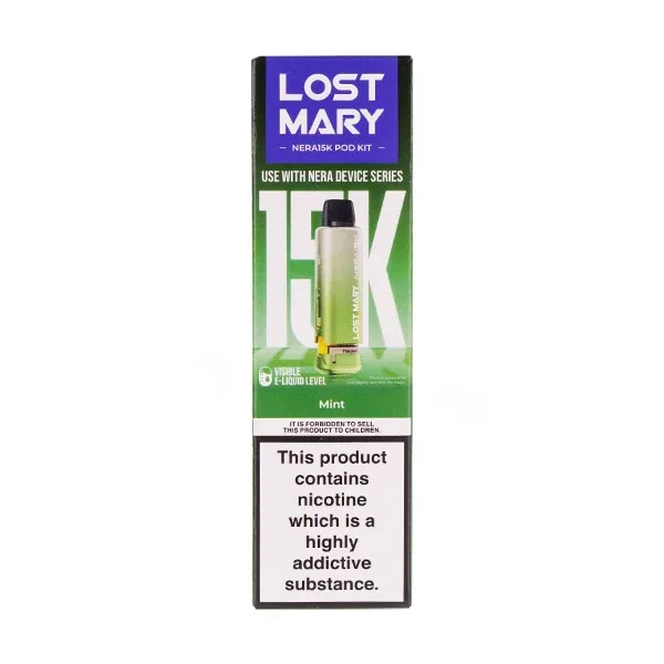Mint Nera 15k Prefilled Pod + Refill by Lost Mary
