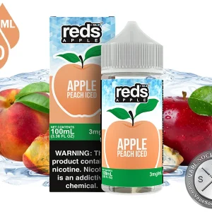 Reds Apple Peach Iced By 7 Daze 100ml