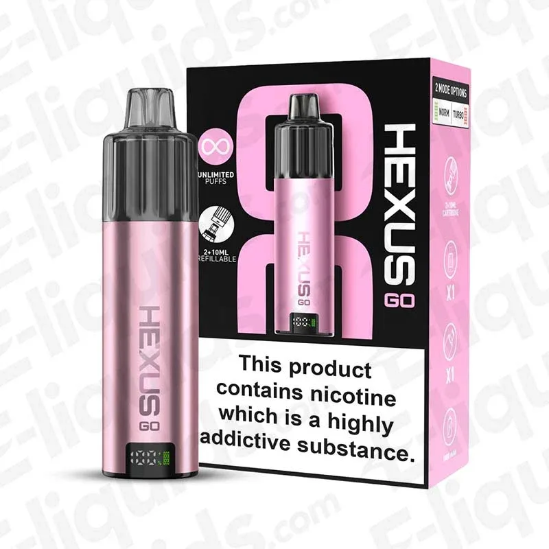 Hexus Go Pink Pod Kit