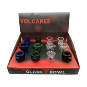 Volcanee Glass Bowl Assorted