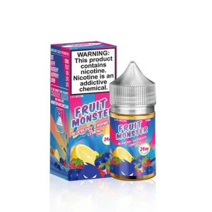 Fruit Monster Salt E-Liquid - Blueberry Raspberry Lemon - 30ml