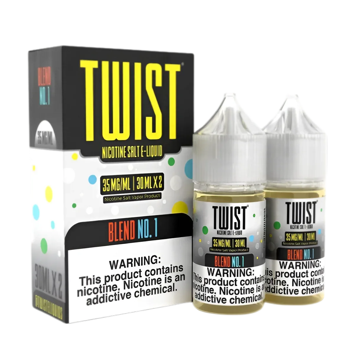 Twist eLiquid Nic Salt 60mL (2x30mL) Vape Juice