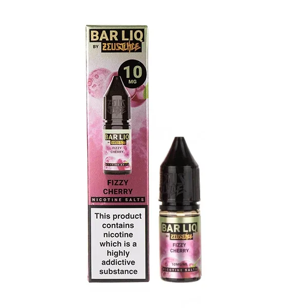 Fizzy Cherry Nic Salt E-Liquid by Zeus Juice Bar Liq