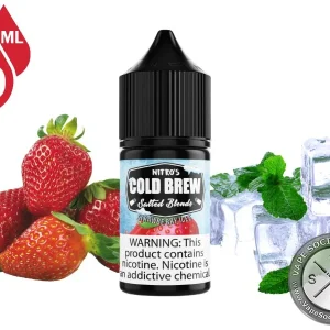 Strawberry ICEE NITRO'S COLD BREW SALTED BLENDS 30ml