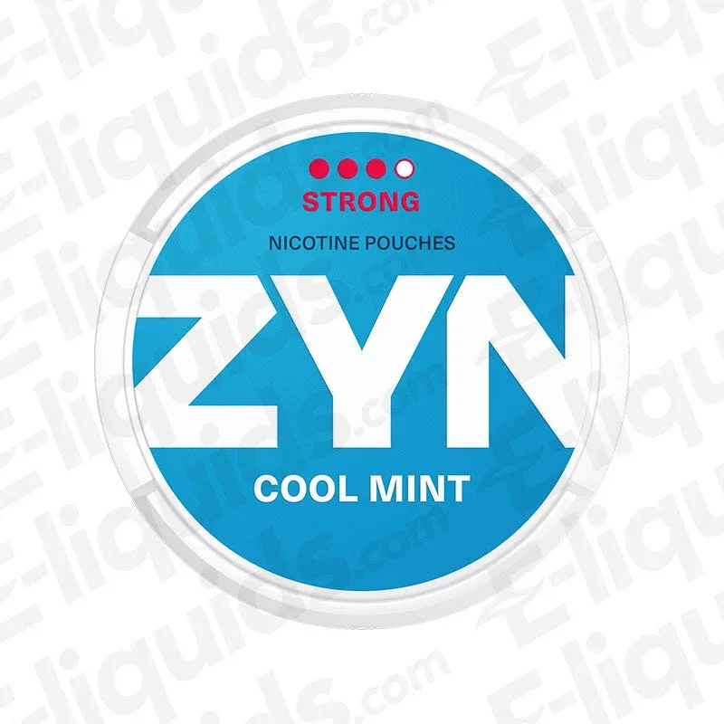 ZYN Cool Mint Strong Nicotine Pouches