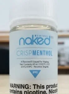 NAKED 100 MENTHOL - CRISP MENTHOL 60ML NEW FLAVOR ALERT