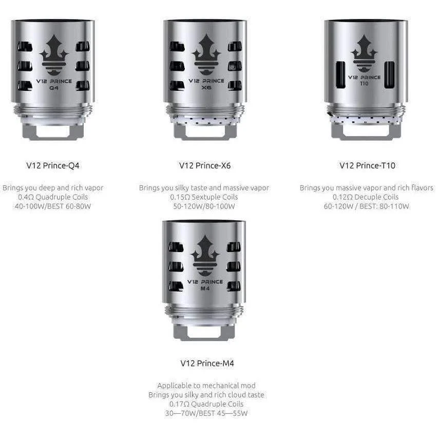 SMOK TFV12 Prince / P-Tank Replacement Coils (3 Pack)