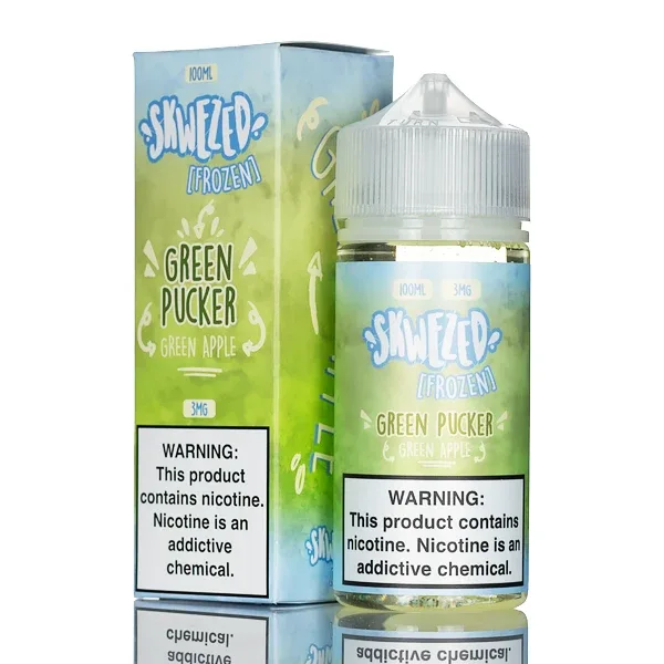 Skwezed Ice - Green Apple Ice (Green Pucker Ice) - 100ml
