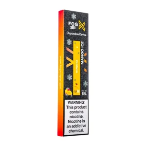 Fog X Vapor Mango Ice Disposable Device