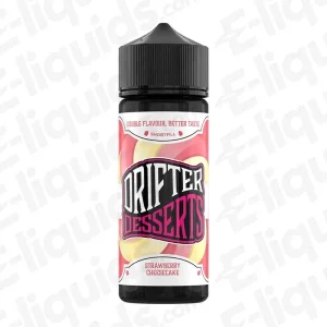 Drifter Strawberry Cheesecake Desserts 100ml Shortfill Vape Juice