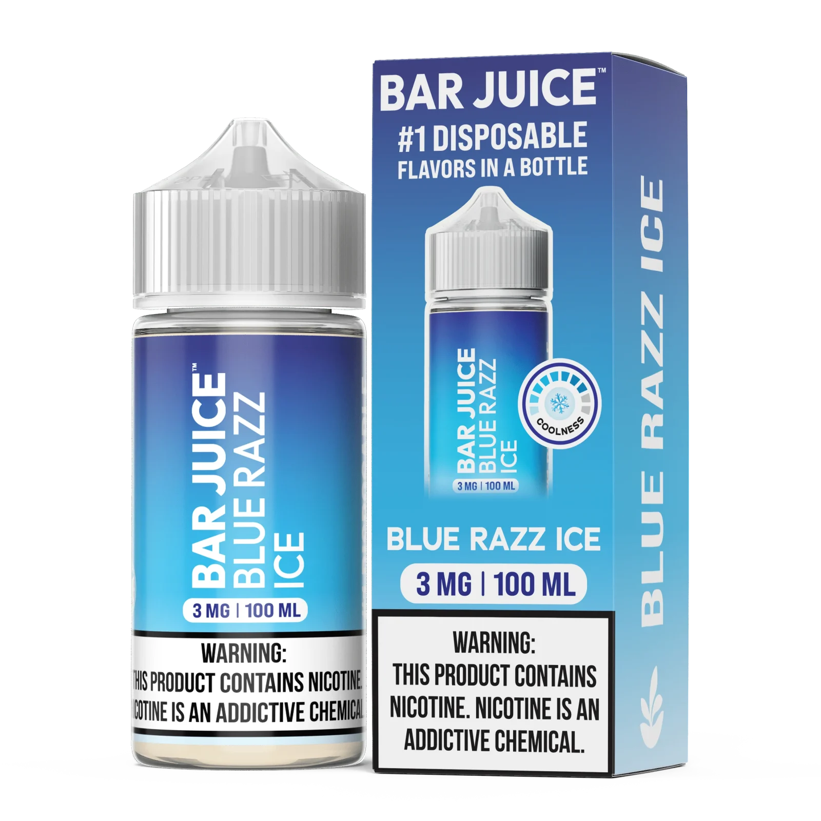 Blue Razz ICE - Bar Juice - 100mL