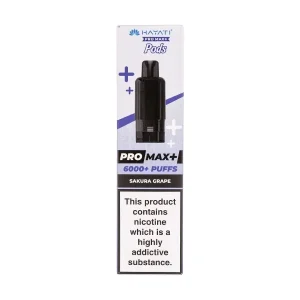 Sakura Grape Pro Max Plus Prefilled Pod + Refill by Hayati