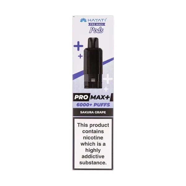 Sakura Grape Pro Max Plus Prefilled Pod + Refill by Hayati