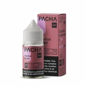 Pacha Salt E-Liquid - Starfruit Grape - 30ml | Only $14.99