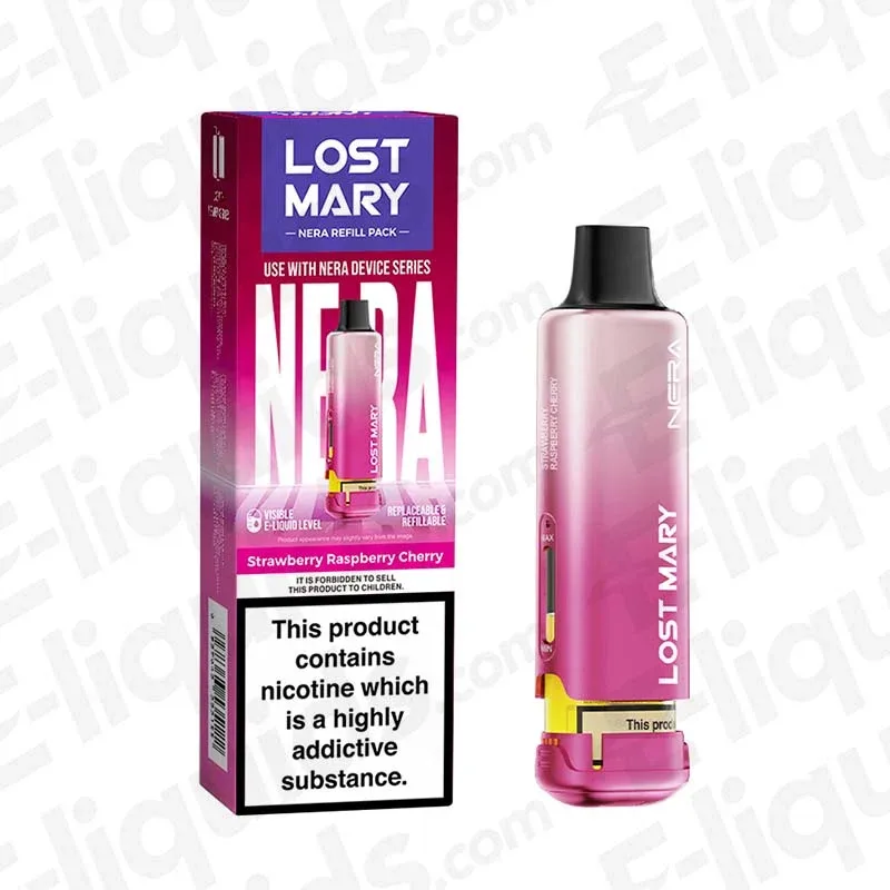 Lost Mary NERA 15K Strawberry Raspberry Cherry Prefilled Pod