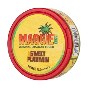 Sweet Plantain Nicotine Pouches by Maggie
