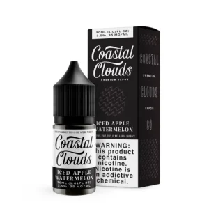 Iced Apple Watermelon by Coastal Clouds Salt TFN E- Liquid