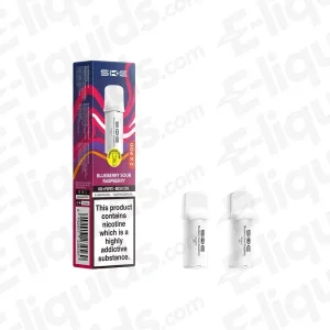 SKE 600 Pro Blueberry Sour Raspberry Prefilled Pod (Pack of 2)