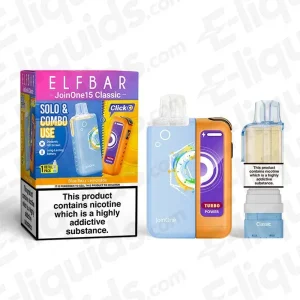 ELF BAR JoinOne15 Classic Blue Razz Lemonade Prefilled Pod Kit
