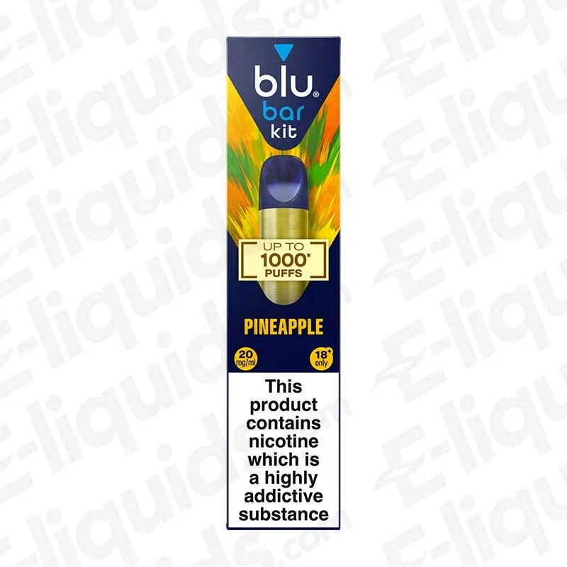 Blu Bar Blu Box Pineapple Prefilled Pod