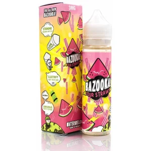 Watermelon Sour Straws by Bazooka Vape - 60mL